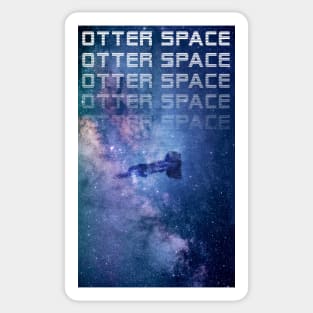 Otter Space, Otter Constellation Sticker